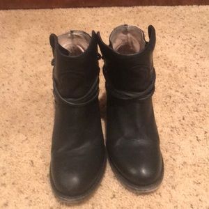 Freebird Casey Booties in Black sz 8 EUC!